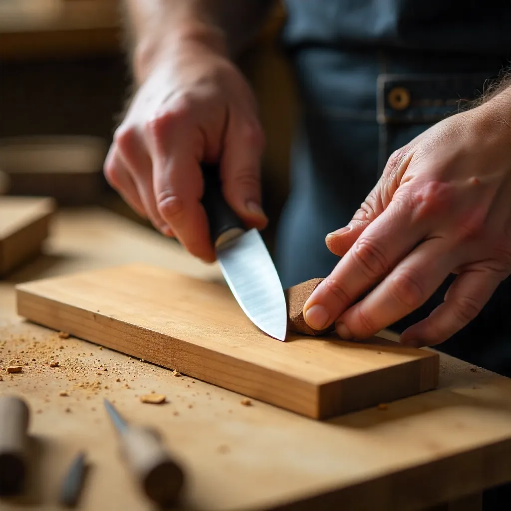 Cherry handle material